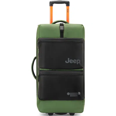 JEEP JEEP JS006B 27 INCH TWO WHEEL ROLLING TRAVEL DUFFLE BAG