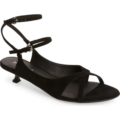 JEFFREY CAMPBELL JEFFREY CAMPBELL MISTIE STRAPPY KITTEN HEEL SANDAL