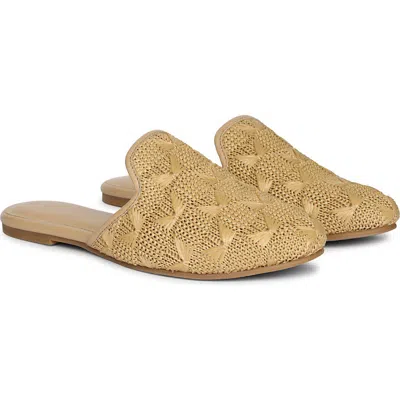 JELAVU JELAVU ANDREA RAFFIA SLIP-ON MULE