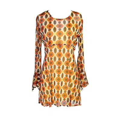 JENNAFER GRACE WOMEN'S BROWN LE CORBUSIER JILL DRESS