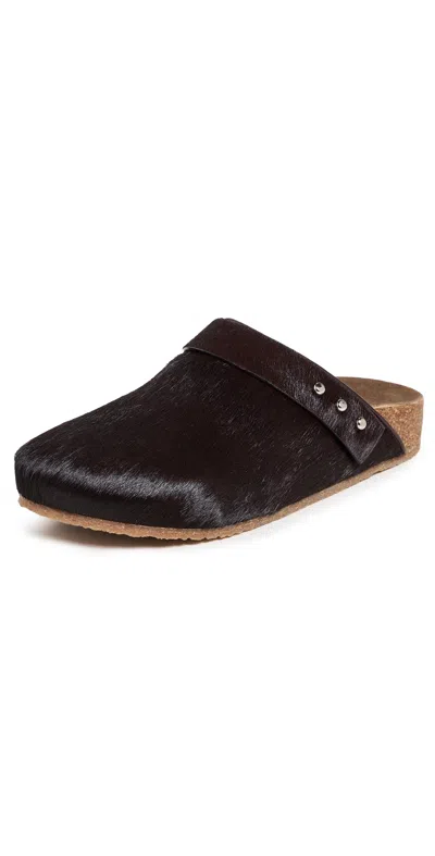 JENNI KAYNE BOWERY CLOGS CHOCOLATE