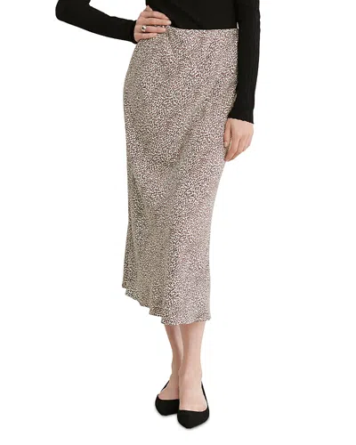 JENNI KAYNE LEOPARD PRINT SLIP SKIRT