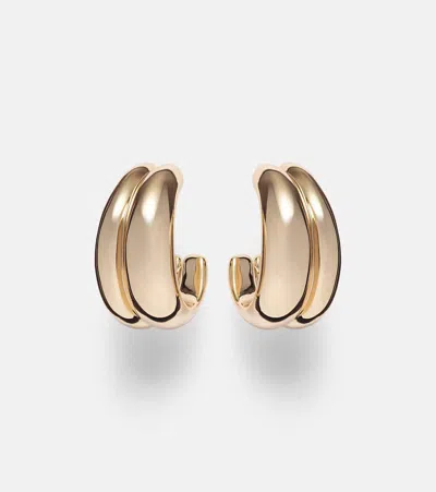 JENNIFER FISHER CHAVEZ GOLD-PLATED HOOP EARRINGS