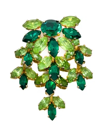 JENNIFER GIBSON JEWELLERY 1950S X MITCHEL MAER CASCADE BROOCH