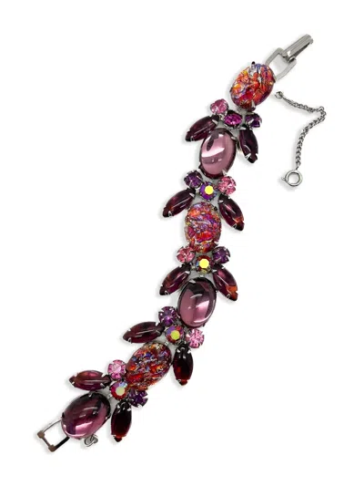 JENNIFER GIBSON JEWELLERY 1950S X WEISS COCKTAIL BRACELET