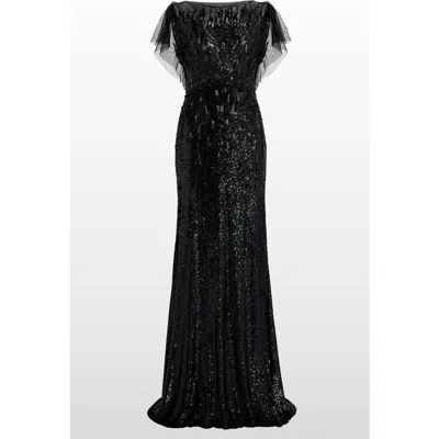 JENNY PACKHAM JENNY PACKHAM BONNIE SEQUIN-EMBELLISHED TULLE DRESS