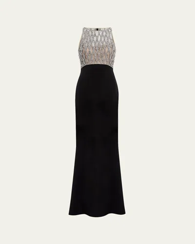 JENNY PACKHAM CRYSTAL DEWDROP GOWN