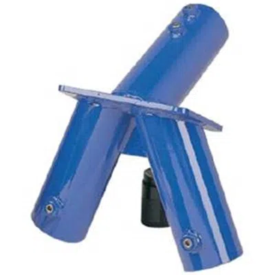 JENSEN EFF-2AB 2 LEG END FRAME FITTING - BLUE