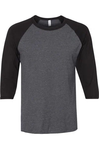 JERZEES PREMIUM BLEND RINGSPUN THREE-QUARTER SLEEVE RAGLAN BASEBALL T-SHIRT