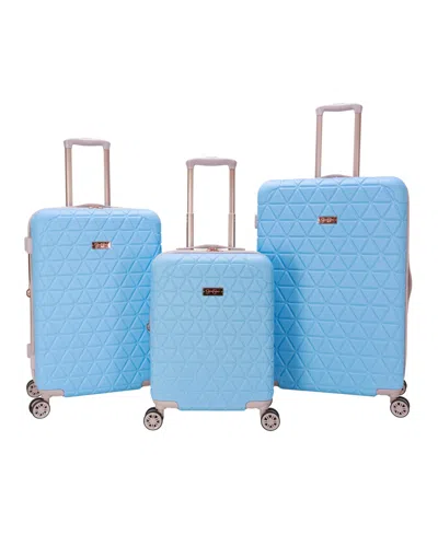 JESSICA SIMPSON DREAMER 3 PIECE HARDSIDE LUGGAGE SET