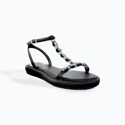 JESSICA SIMPSON WOMEN'S ESHILY EMBELLISHED SANDAL IN BLACK