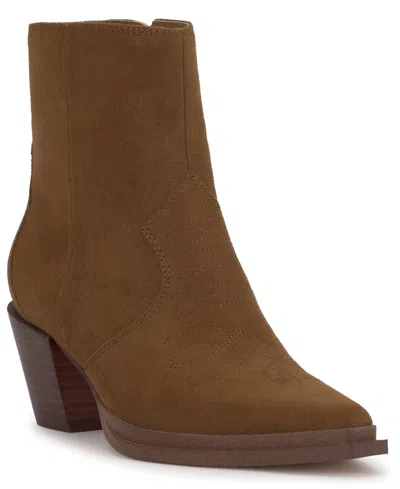 JESSICA SIMPSON WOMEN'S HELVONA WESTERN ANKLE BOOTIES