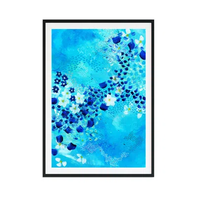 JESSICA SLACK STUDIO BLUE DARLING I'M A NIGHTMARE DRESSED LIKE A DAYDREAM, LIMITED EDITION PRINT