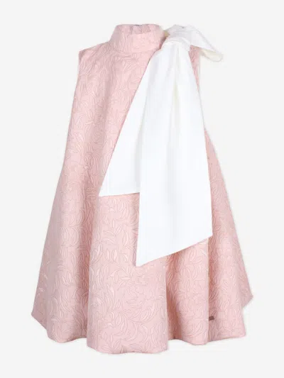 JESSIE AND JAMES JESSIE AND JAMES GIRLS MUFFIN JACQUARD DRESS