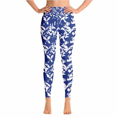JESSIE ZHAO NEW YORK HIGH WAIST YOGA LEGGINGS IN ANIMAL WORLD