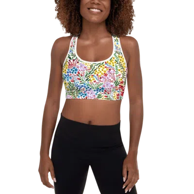 JESSIE ZHAO NEW YORK SPORTS BRA IN BLOOMS