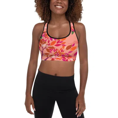 JESSIE ZHAO NEW YORK SPORTS BRA IN CROSSING RED