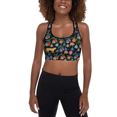 JESSIE ZHAO NEW YORK SPORTS BRA IN JUNGLE NIGHT