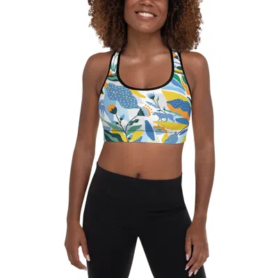 JESSIE ZHAO NEW YORK SPORTS BRA IN LEOPARDS JUNGLE