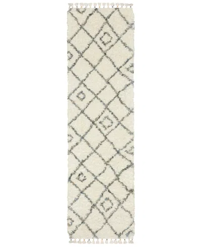 JHB DESIGN AXIS AX03A 2'3" X 7'6" RUNNER AREA RUG