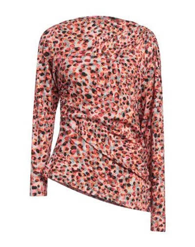 JIJIL JIJIL WOMAN TOP MAGENTA SIZE 4 VISCOSE, ELASTANE