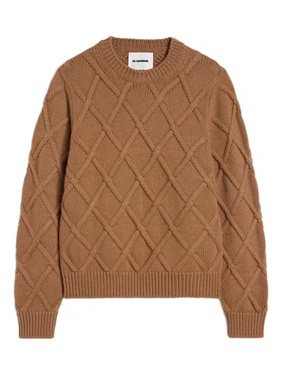 JIL SANDER CHUNKY-KNIT SWEATER