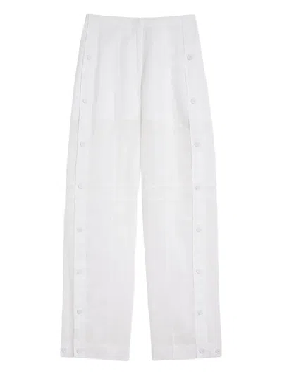 JIL SANDER COTTON TROUSERS