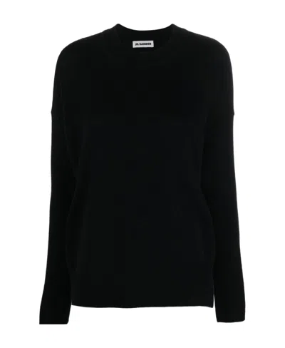 JIL SANDER JIL SANDER CREWNECK KNITTED JUMPER