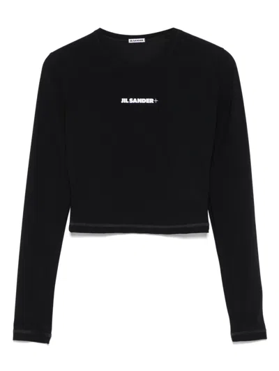 JIL SANDER CROPPED SWIM TOP