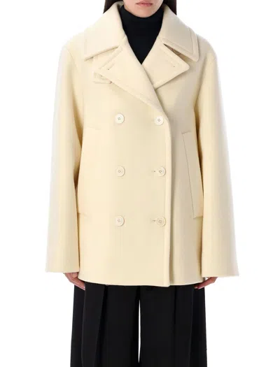 JIL SANDER DOUBLE-BREASTED COAT