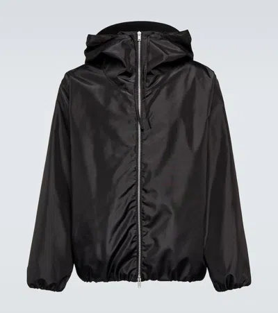 JIL SANDER EMBELLISHED RAINCOAT
