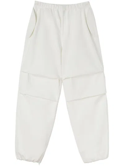 JIL SANDER FASHION JIL SANDER FASHION TAPERED COTTON TROUSERS