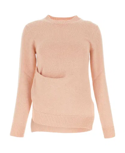 JIL SANDER JIL SANDER FINE KNIT CREWNECK JUMPER