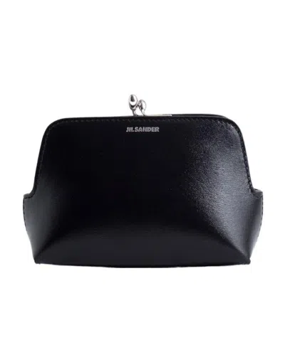 JIL SANDER JIL SANDER GOJI LOGO PRINTED MICRO CROSSBODY BAG