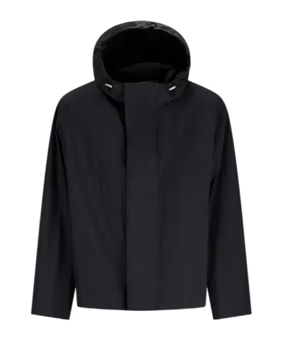 JIL SANDER HOODED CASUAL JACKET