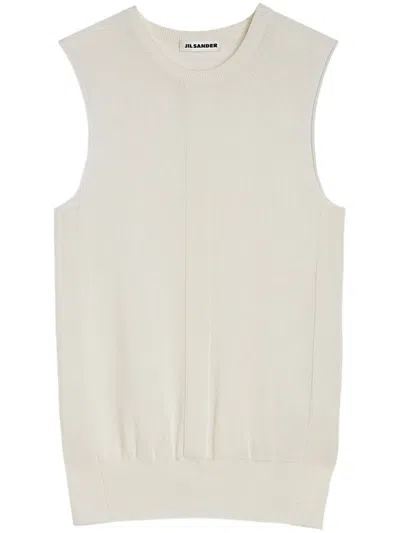 JIL SANDER KNITTED VEST