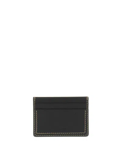 JIL SANDER LEATHER CARD HOLDER