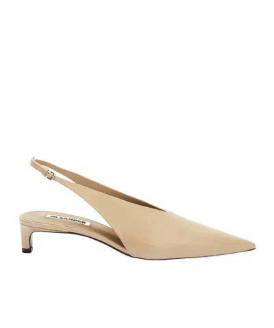 JIL SANDER JIL SANDER BUCKLED SLINGBACKS