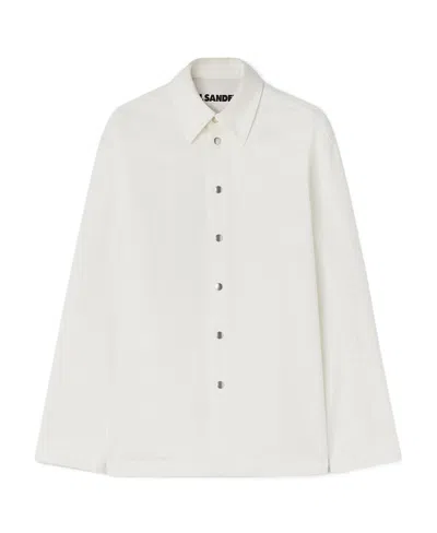 JIL SANDER JIL SANDER LONG-SLEEVED BUTTONED DENIM SHIRT