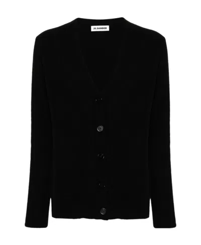 JIL SANDER JIL SANDER V-NECK CARDIGAN