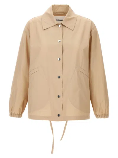 JIL SANDER JIL SANDER LOGO JACKET