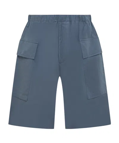 JIL SANDER JIL SANDER LOGO PATCH CARGO PANTS