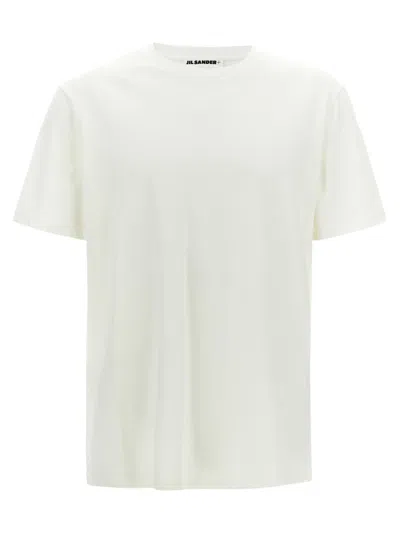 JIL SANDER JIL SANDER LOGO PATCH T-SHIRT