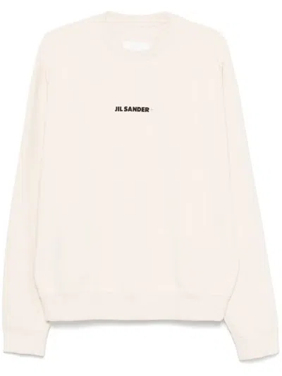 JIL SANDER LOGO-PRINT SWEATSHIRT