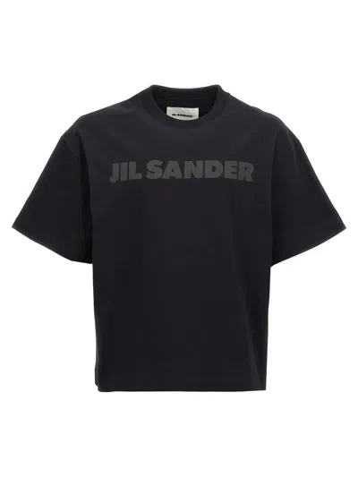 JIL SANDER JIL SANDER LOGO PRINT T-SHIRT