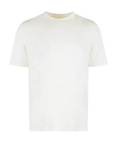 JIL SANDER JIL SANDER LOGO PRINTED CREWNECK T-SHIRT