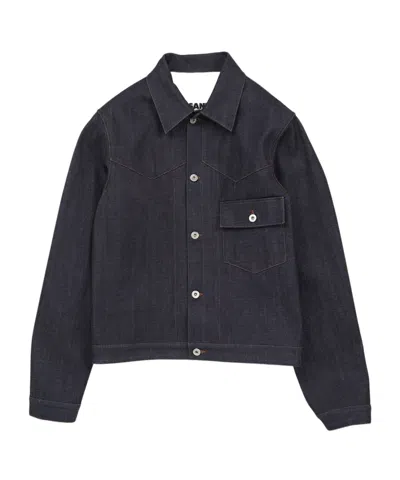 JIL SANDER JIL SANDER BUTTON-UP DENIM JACKET