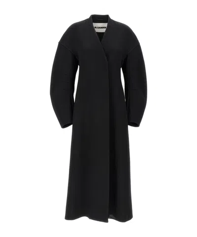 JIL SANDER JIL SANDER 53 BUTTONED COAT