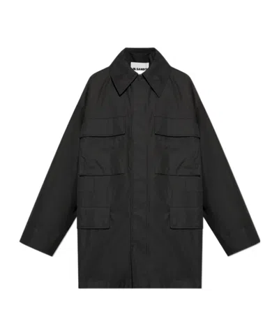 JIL SANDER JIL SANDER FLAP POCKET SHIRT COAT