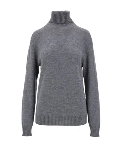 JIL SANDER LONG-SLEEVED HIGH-NECK SWEATER